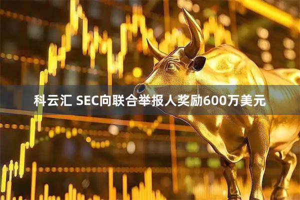 科云汇 SEC向联合举报人奖励600万美元
