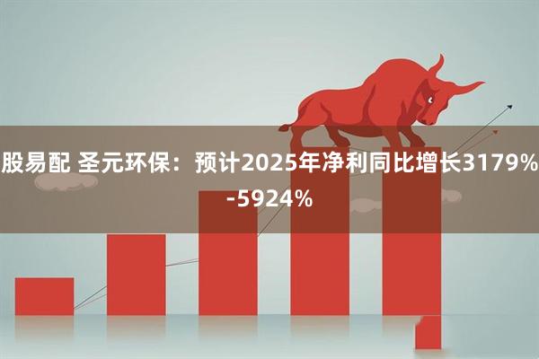 股易配 圣元环保：预计2025年净利同比增长3179%-5924%